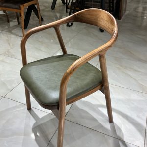 'Yılan' Model Walnut Chair