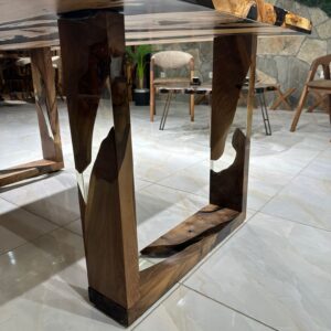 0004 Wooden Epoxy U Leg